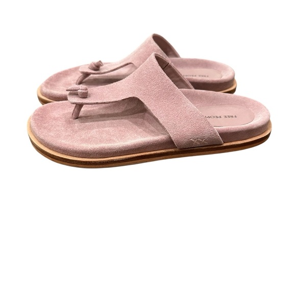 NWOT Free People Pink Footbed Women's Sandals 8.5 - Picture 4 of 7